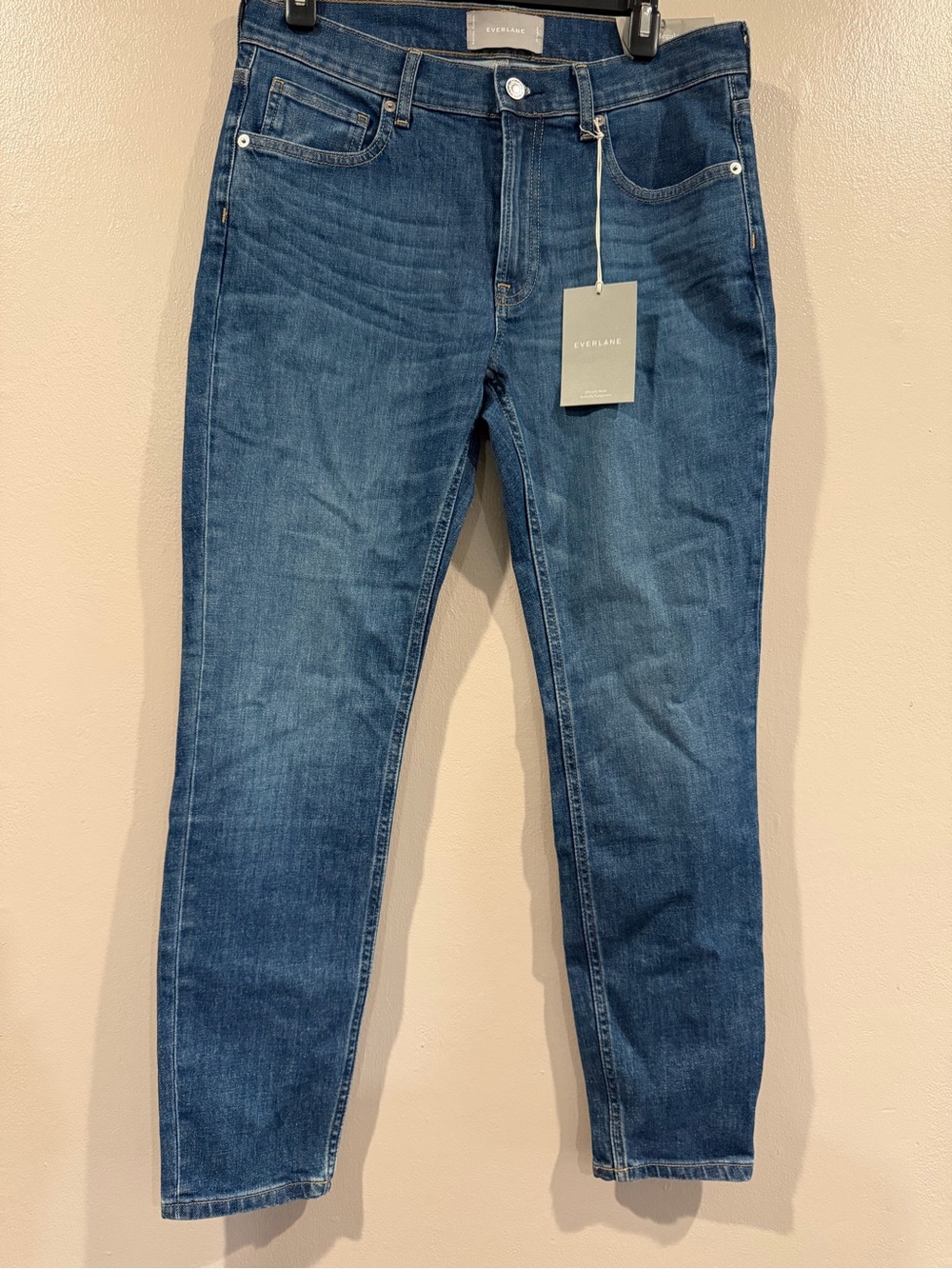 NWT Everlane Women’s Mid-Rise Blue Denim Jeans Size 30
